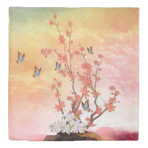 Ikebana display duvet cover