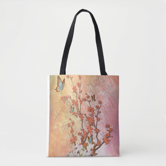 Ikebana display tote bag