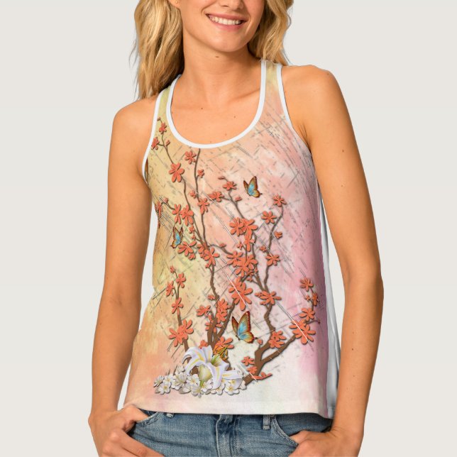 Ikebana Show Tank Top (Front)
