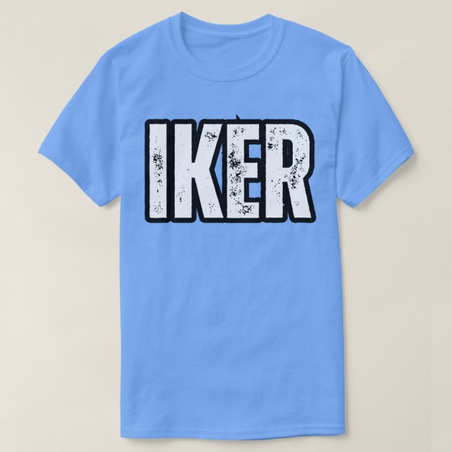 Iker Name Gift Birthday Holiday Anniversary T-Shirt (Design Front)
