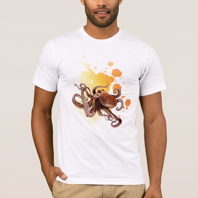 Iker The Octopus T-Shirt (Front)