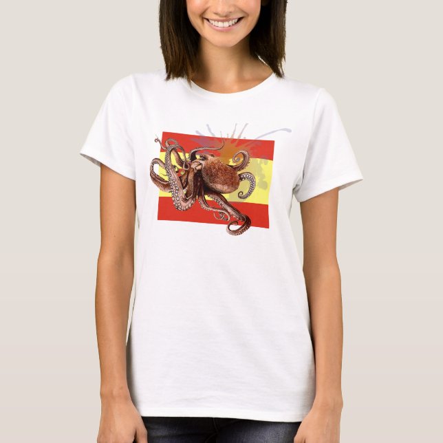 Iker The Octopus T-Shirt (Front)