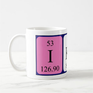 Ikram periodic table name mug