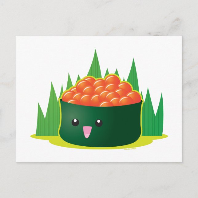 Ikura Sushi Postcard (Front)