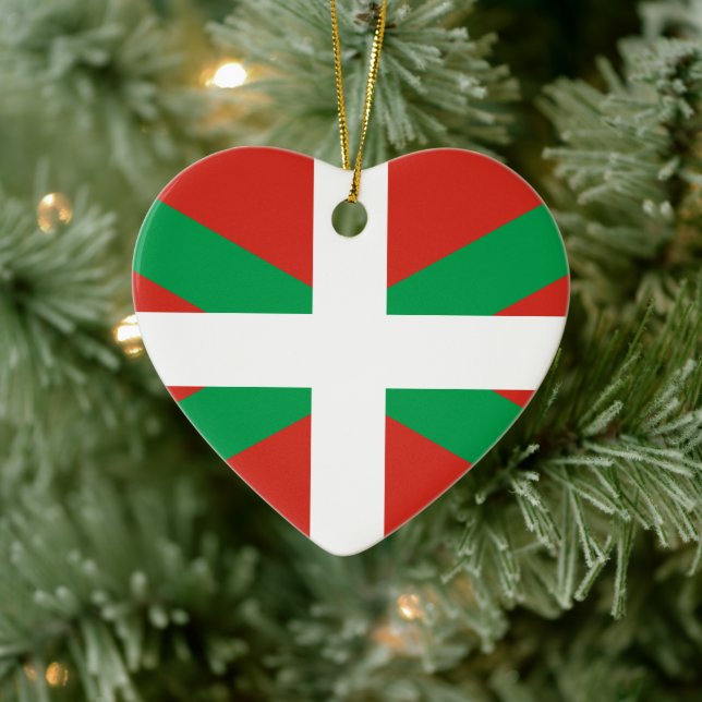 Ikurriña Ceramic Ornament (Tree)