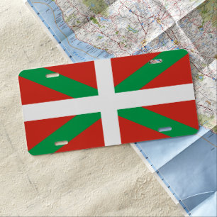 Ikurriña License Plate