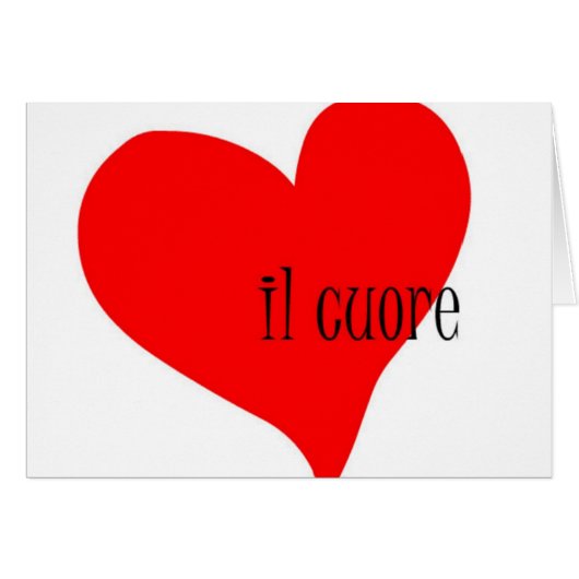 Il Cuore Cards (Front Horizontal)