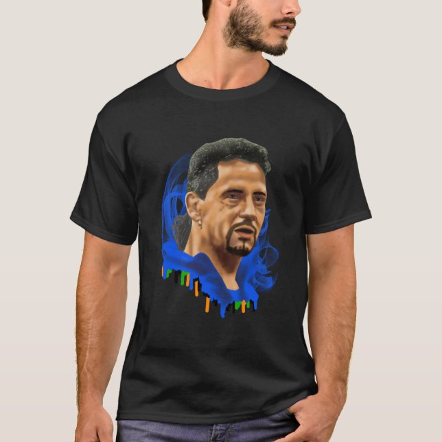 Il Divin Codino Soccer Player T-Shirt (Front)