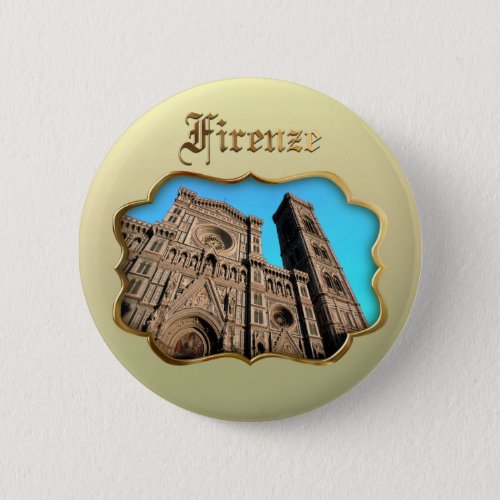 Il Duomo di Firenze Pinback Button