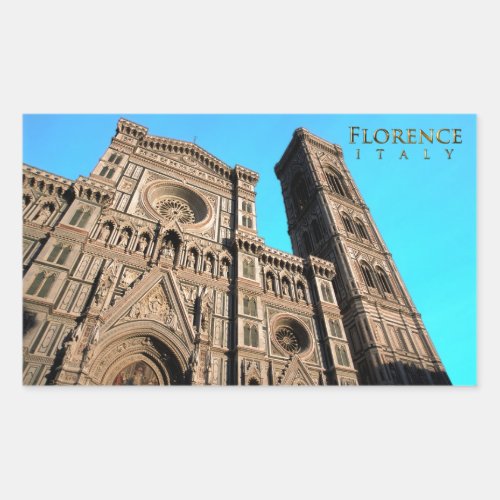 Il Duomo di Firenze Rectangular Sticker