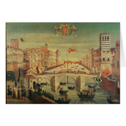 Il Gioco del Ponte dei Pisani Cards (Front Horizontal)