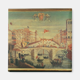 Il Gioco del Ponte dei Pisani Magnet