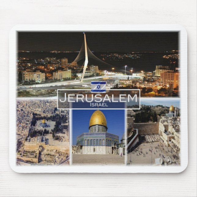 IL Israel - Jerusalem - Mouse Pad (Front)