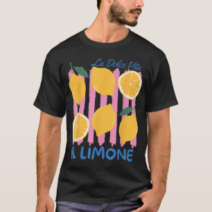 Il Limone Limon Cello La Dolce Vita Lemon Italy T-Shirt