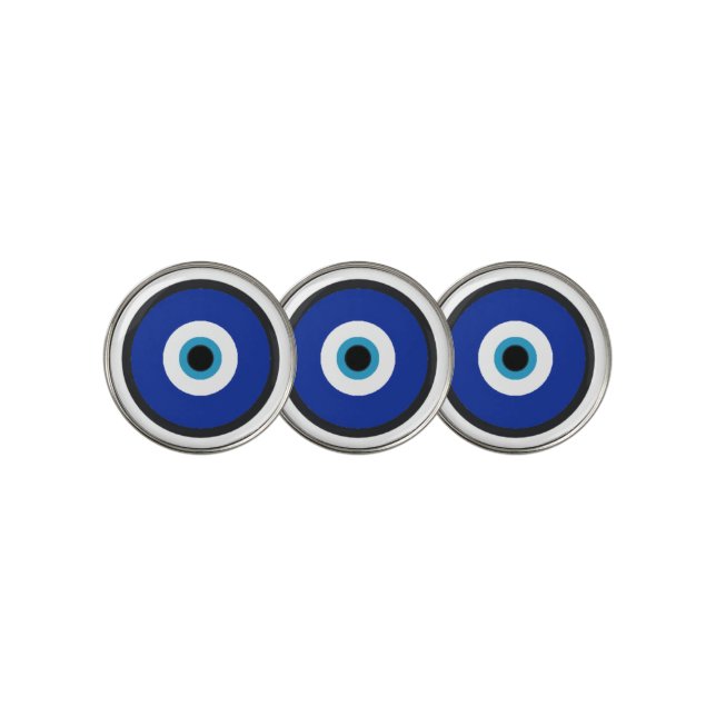 ​Il Malocchio, the Evil Eye Golf Ball Marker (3 Up)