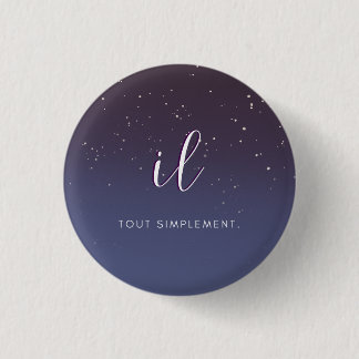 "il" pronom badge button