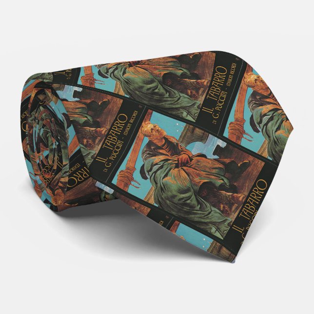 Il Tabarro (Giacomo Puccini) Neck Tie (Rolled)