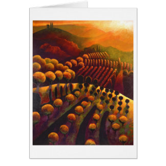 Il tramonto dalla cucina cards