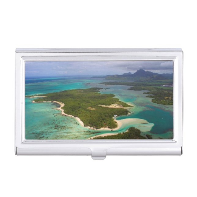 Ile Aux Cerfs, Mauritius Business Card Case (Front)