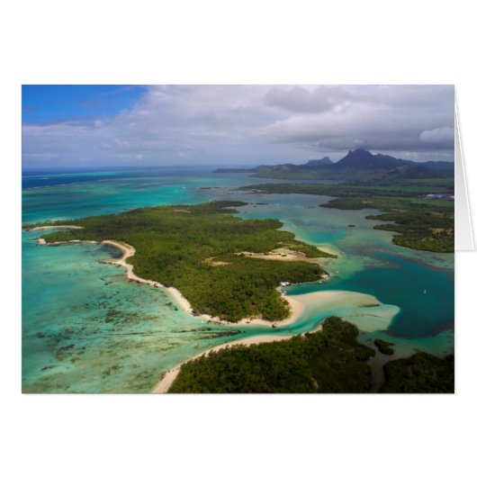 Ile Aux Cerfs, Mauritius Cards (Front Horizontal)