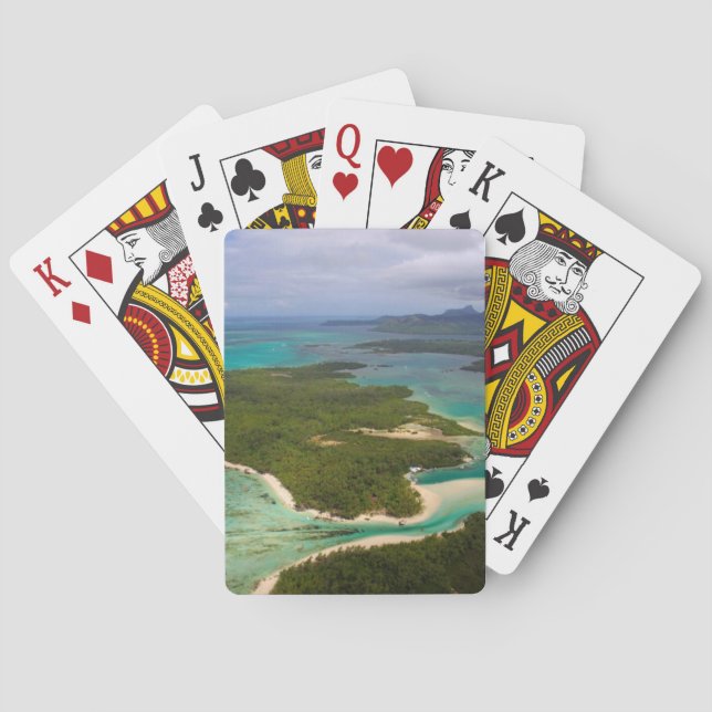 Ile Aux Cerfs, Mauritius Poker Cards (Back)
