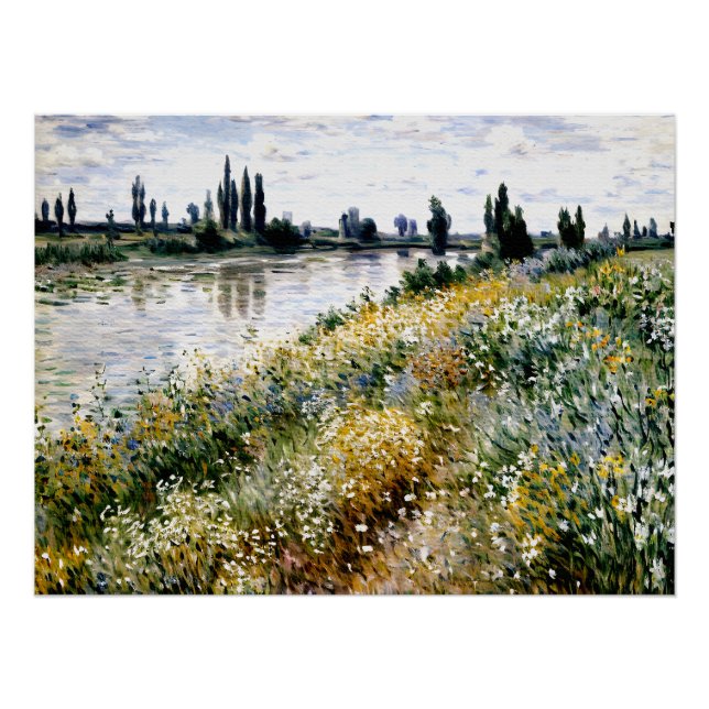 Ile aux Fleurs near Vétheuil Poster (Front)