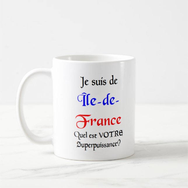 ile de france coffee mug (Left)