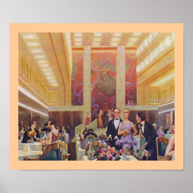 Ile de France Dining Room Poster (Front)