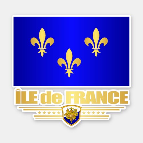 Ile de France Sticker