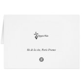 Ile de la Cite Cards (Back Horizontal)