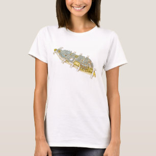 Ile-de-la-Cite. Paris France T-Shirt