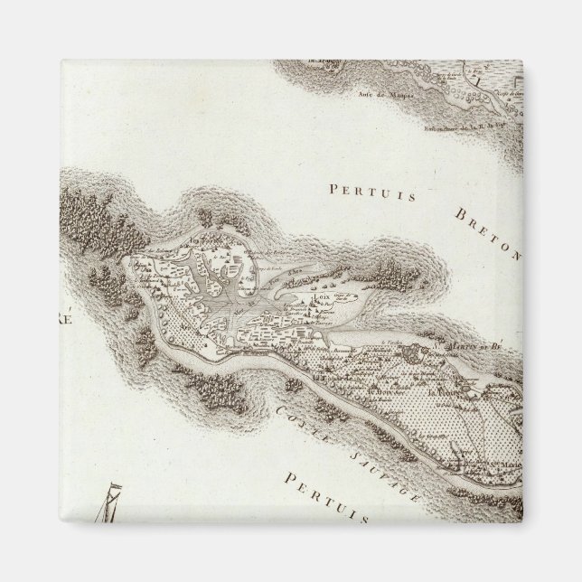 Ile de Re Magnet (Front)