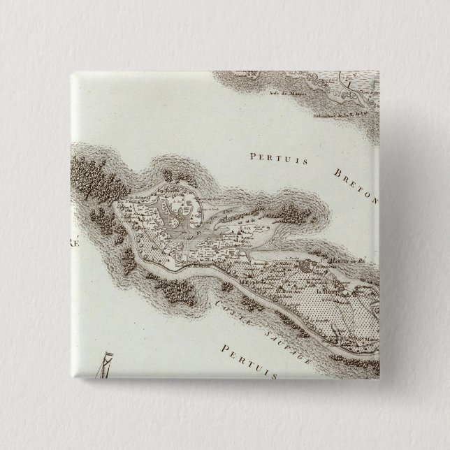 Ile de Re Pinback Button (Front)