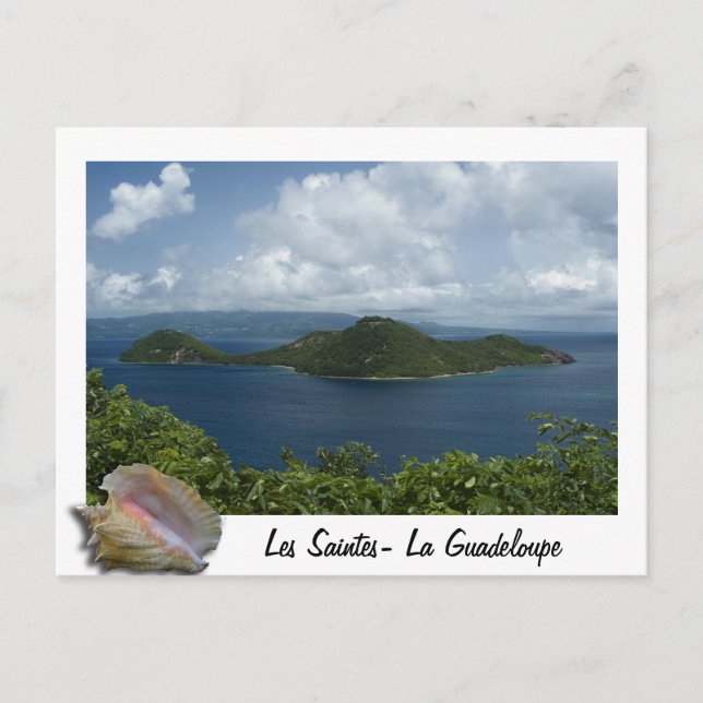 Ilets cabri- Les Saintes- Guadeloupes Postcard (Front)