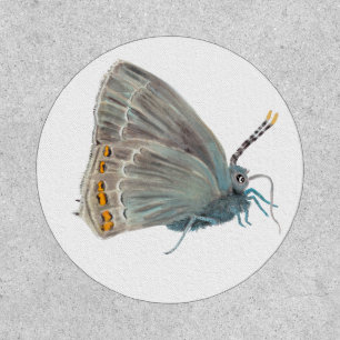 Ilex Hairstreak Butterfly Satyrium ilicis  Patch