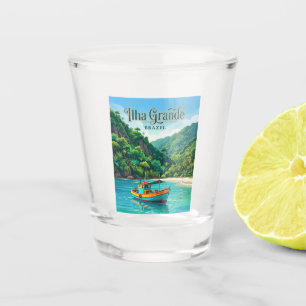 Ilha Grande Brazil Shot Glass