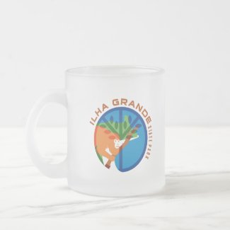 ILHA GRANDE State Park Frosted Glass Coffee Mug