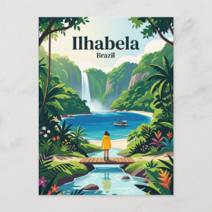 Ilhabela Brazil Postcard