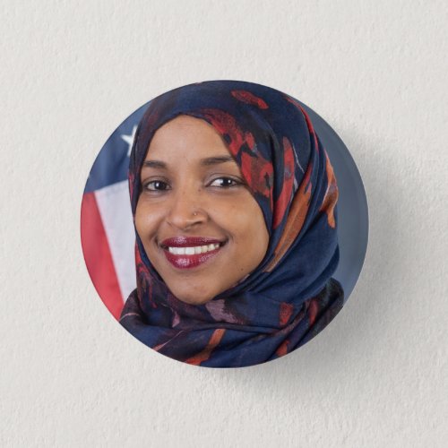 Ilhan Omar Button