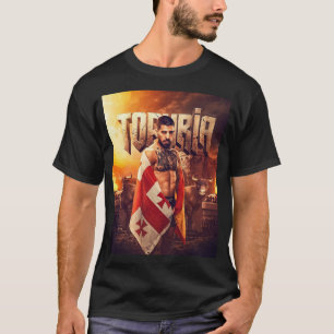 Ilia Topuria Rising Star MMA T-Shirt