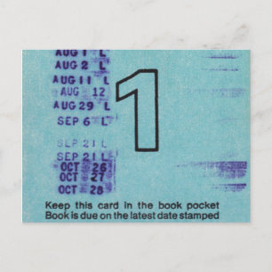 Ilium Public Library Card No. 1