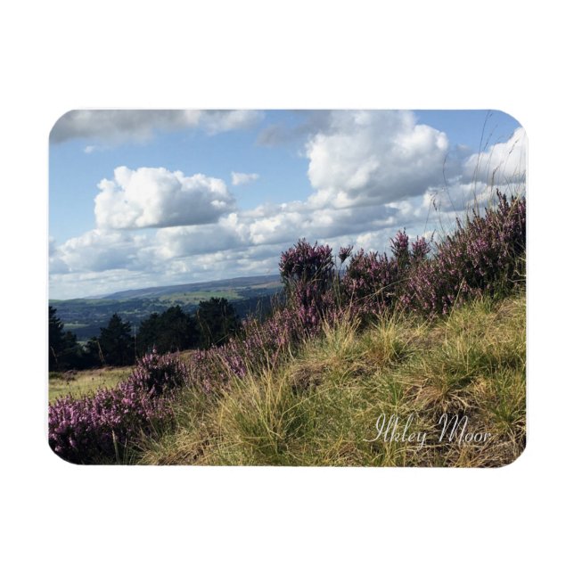 Ilkley Moor Magnet (Horizontal)