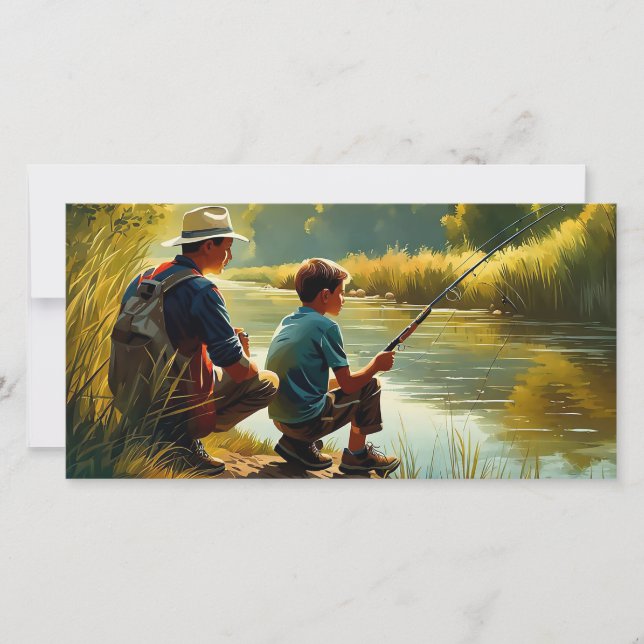 "I'll Always Remember That Day" Flat Greeting Card (Front)