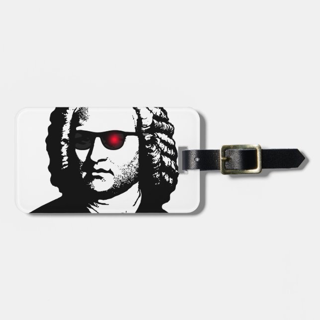 I'll Be Bach Luggage Tag (Front Horizontal)