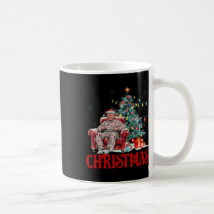 I'll Be Home For Christmas Santa Funny Trump Xmas Coffee Mug