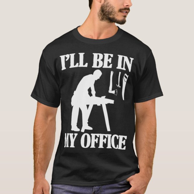 Ill Be In My Office custom  space bakery pirate bi T-Shirt (Front)