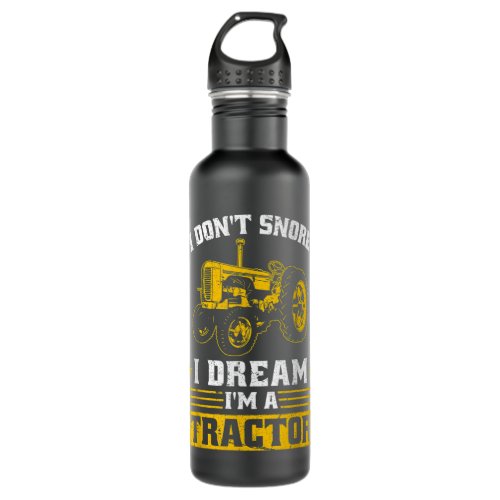 Ill Be In My Office Funny Farm Tractor Lover Farm Stainless Steel Water Bottle
