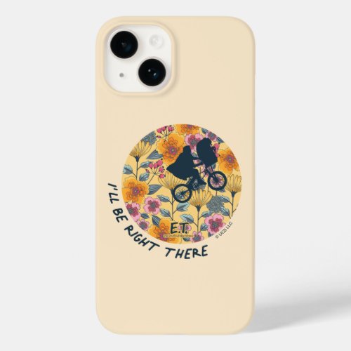 Ill Be Right There Elliot  ET Floral Badge Case_Mate iPhone 14 Case