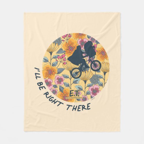 "I'll Be Right There" Elliot & E.T. Floral Badge