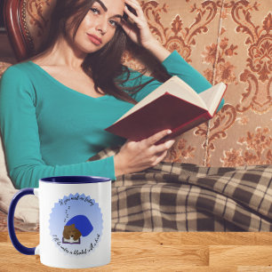 I'll be under a blanket with a book mug